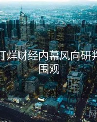 黑料不打烊财经内幕风向研判，欢迎围观