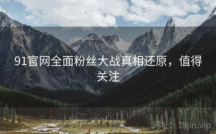 91官网全面粉丝大战真相还原，值得关注