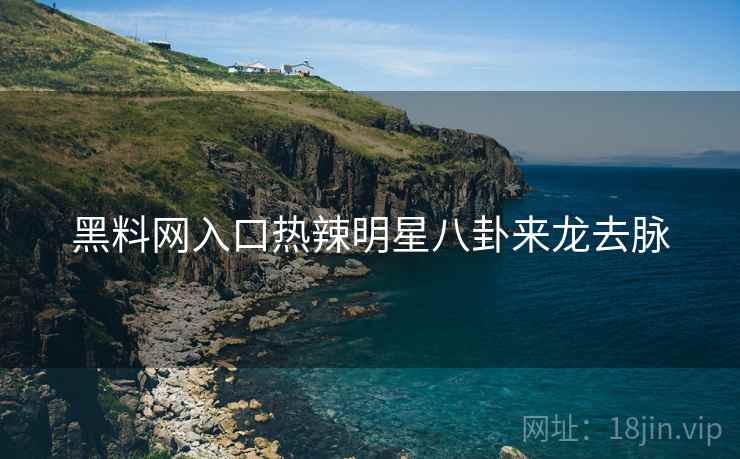 黑料网入口热辣明星八卦来龙去脉